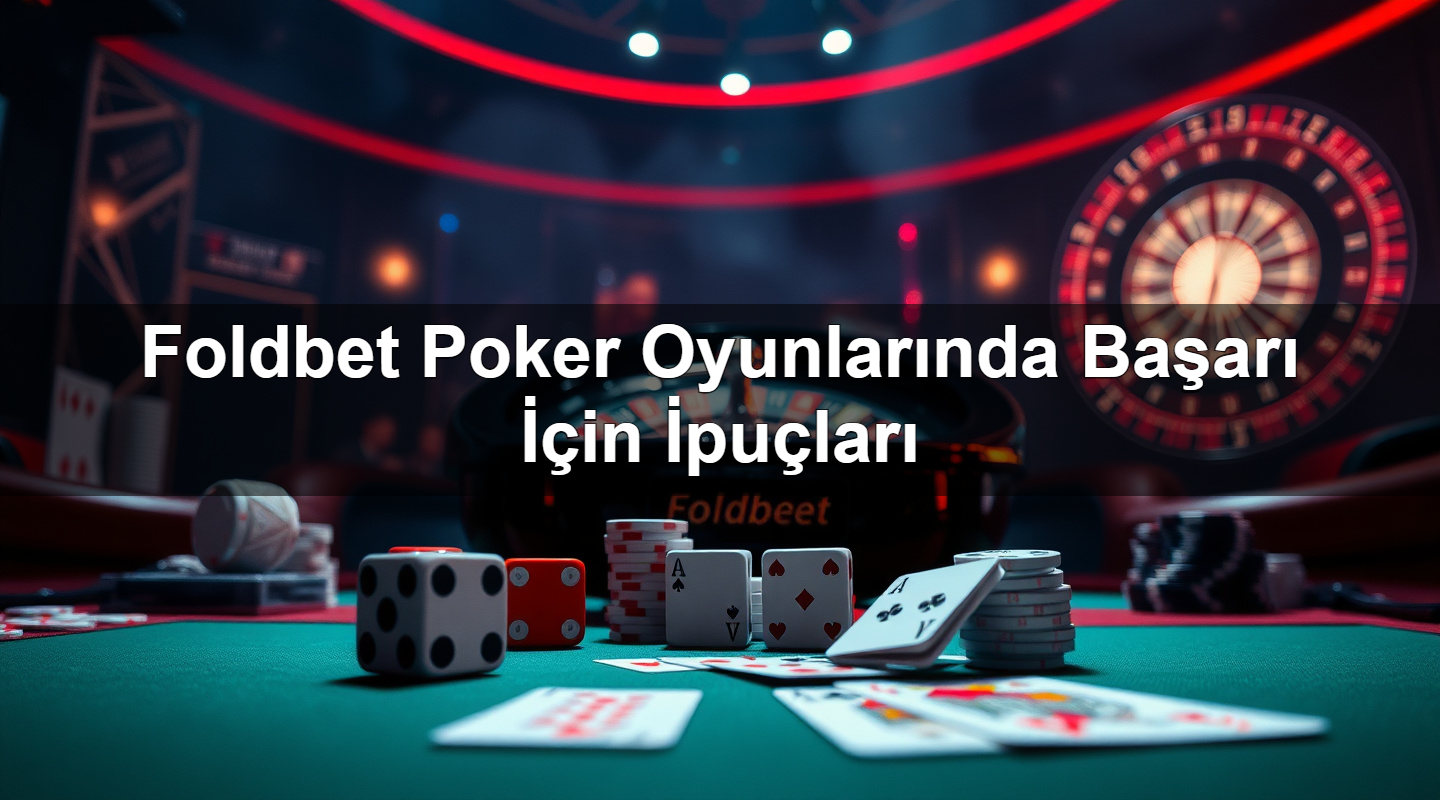 foldbet poker oyunlar nda ba ar i in i pu lar 1783634444220